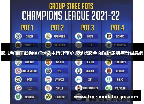 欧冠赛前前瞻强强对话战术博弈核心球员状态全面解析走势与晋级悬念